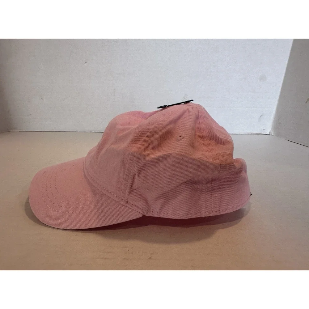 Nike Pink Toddler Child Hat Canvas Adjustable White Swoosh